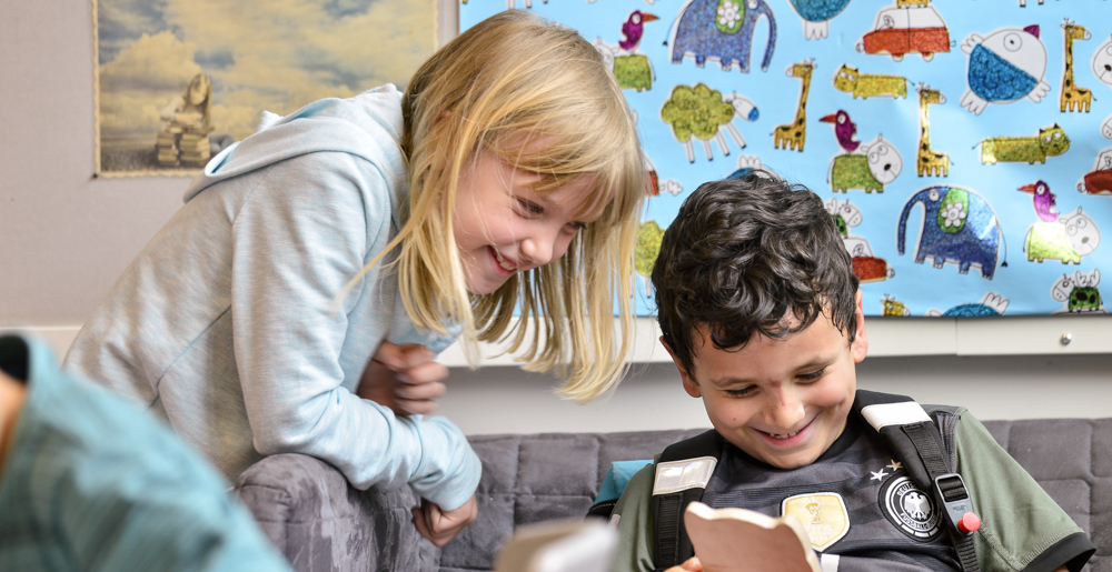 Kinder in der Grundschule