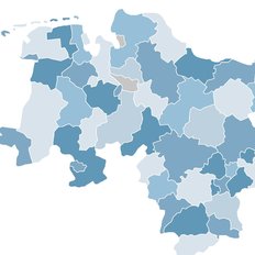 Niedersachsenkarte