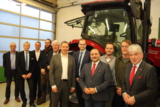 Gruppenfoto vom Werkstattbesuch