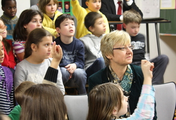 Kultusministerin in Muskalischer Grundschule