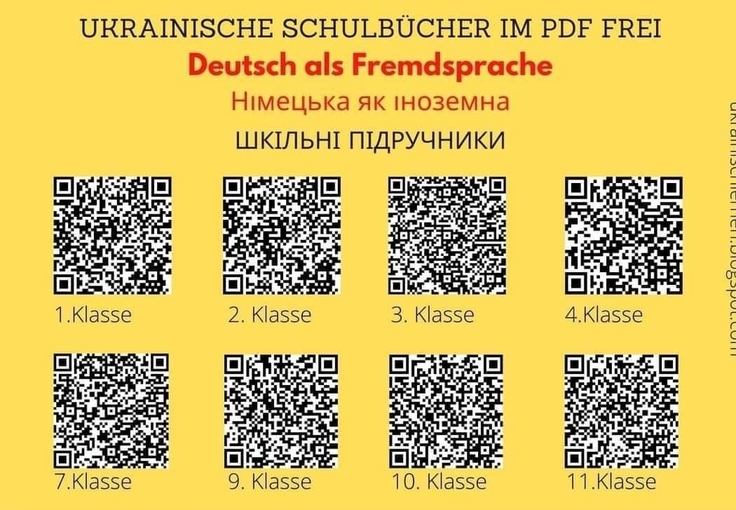 QR-Codes zu Schulbüchern