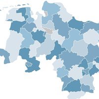 Niedersachsenkarte