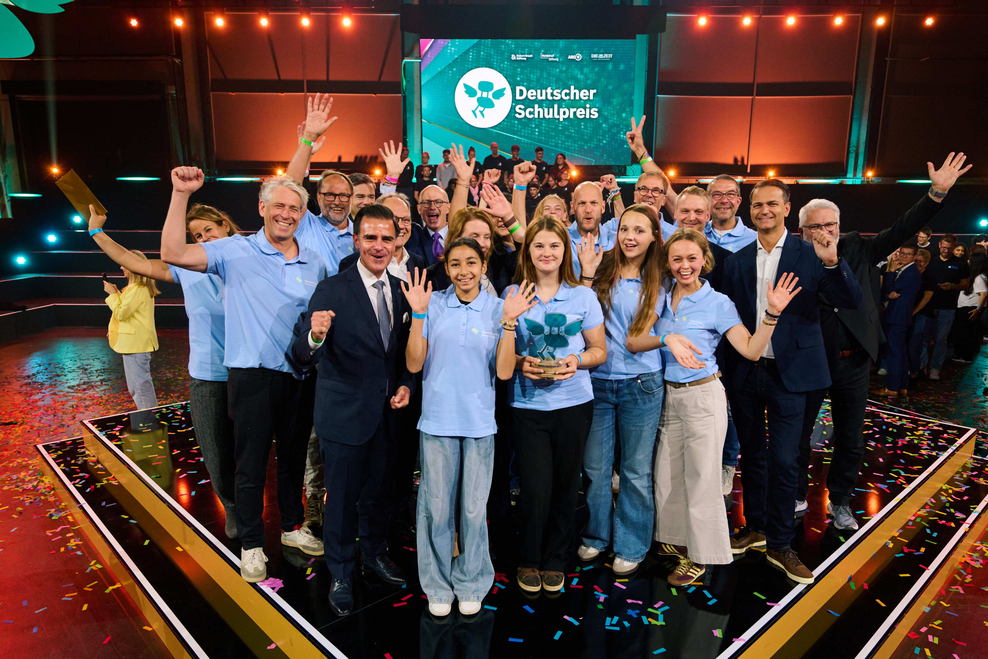 Gruppenbild, Siegerehrung